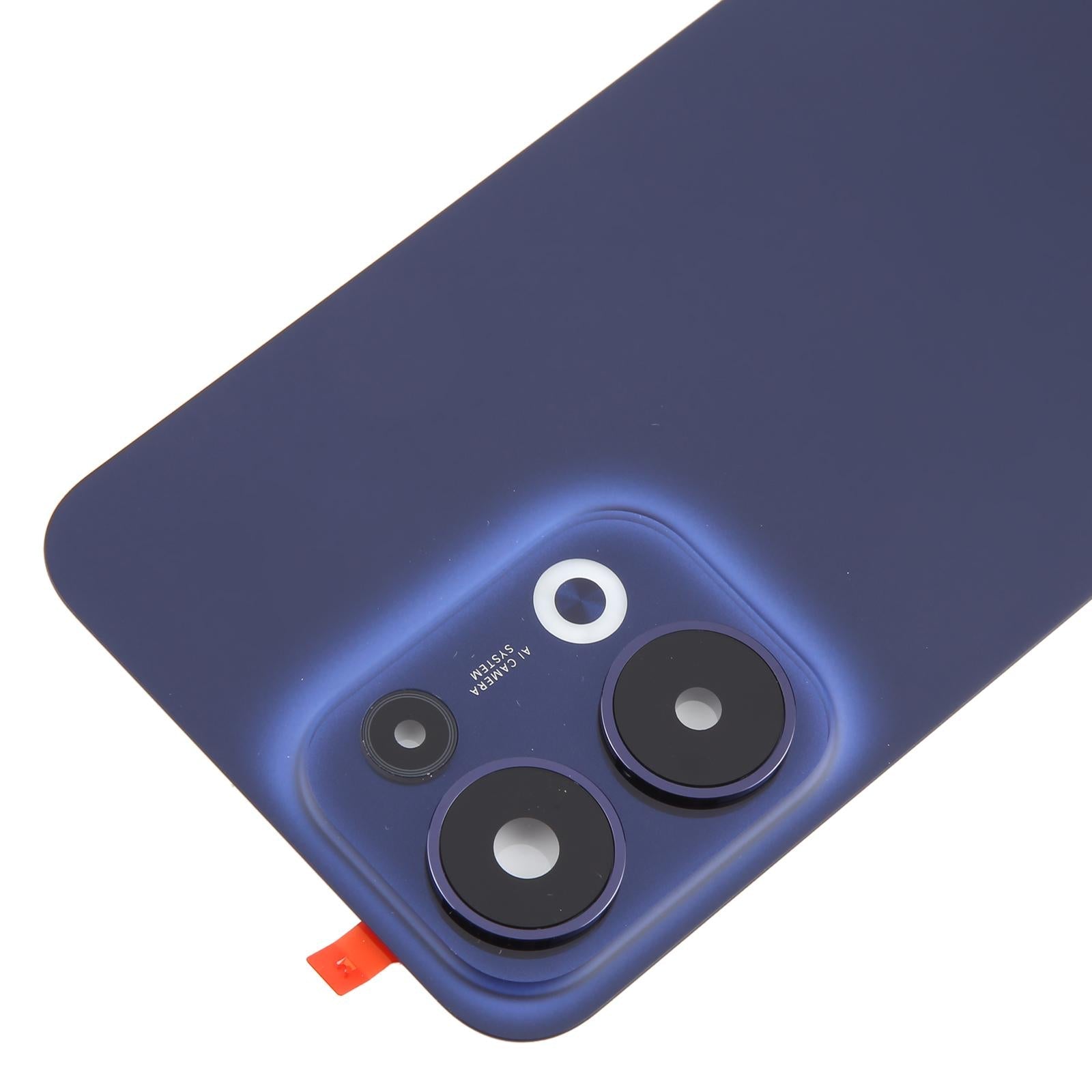 Back Glass Panel for Oppo Reno 13 5G Dark Blue with Camera Lens - EGFix Back Glass Panel for Oppo Reno 13 5G Dark Blue with Camera Lens - EGFix